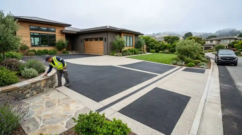 Asphalt vs Concrete Paving: Which Is Best for Your Bay Area Driveway?