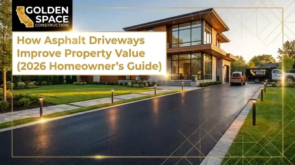 How Asphalt Driveways Improve Property Value (2026 Homeowner's Guide)