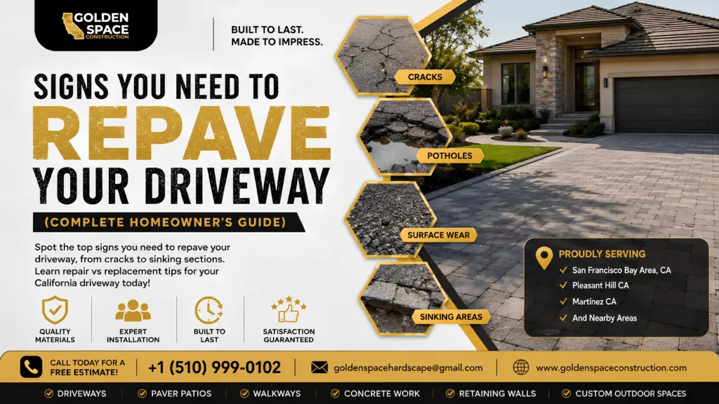 Signs You Need to Repave Your Driveway (Complete Homeowner's Guide)